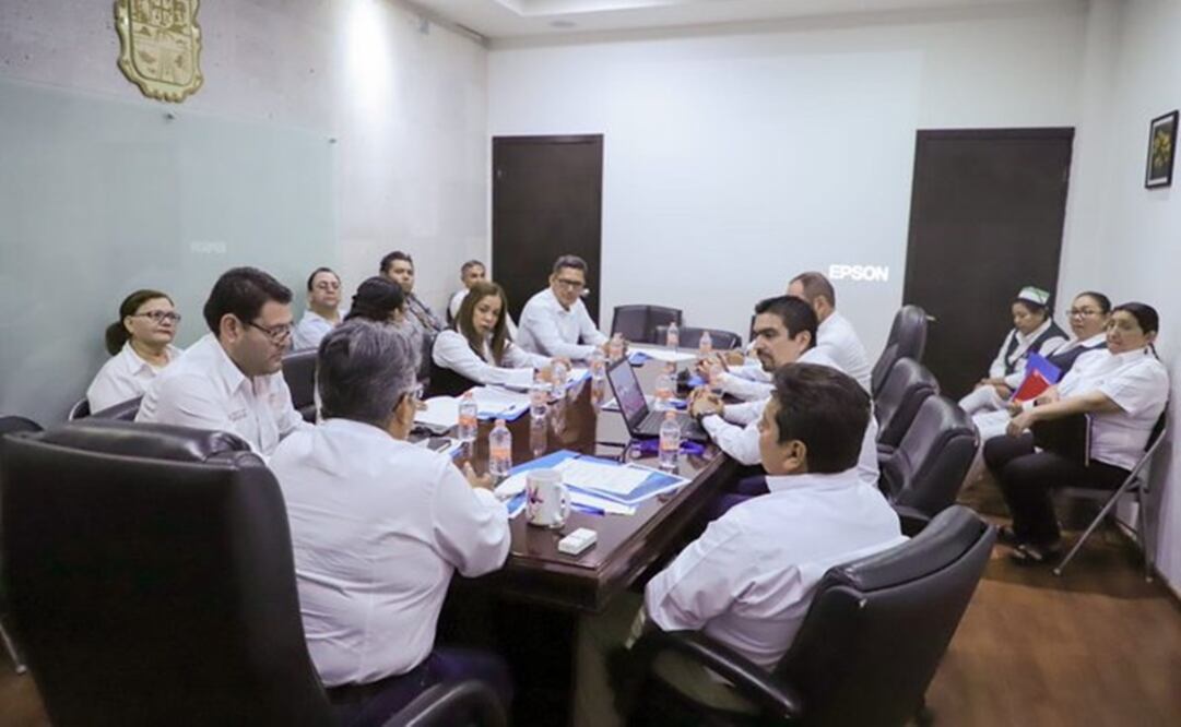 Integrantes del Consejo Estatal de Vacunación / Tomada de Twitter @TamaulipasSalud