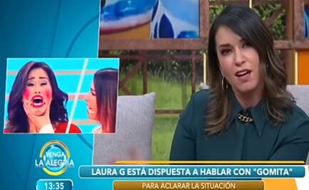 Laura G se disculpa con "Gomita" por supuesto bullying en “Sabadazo”
