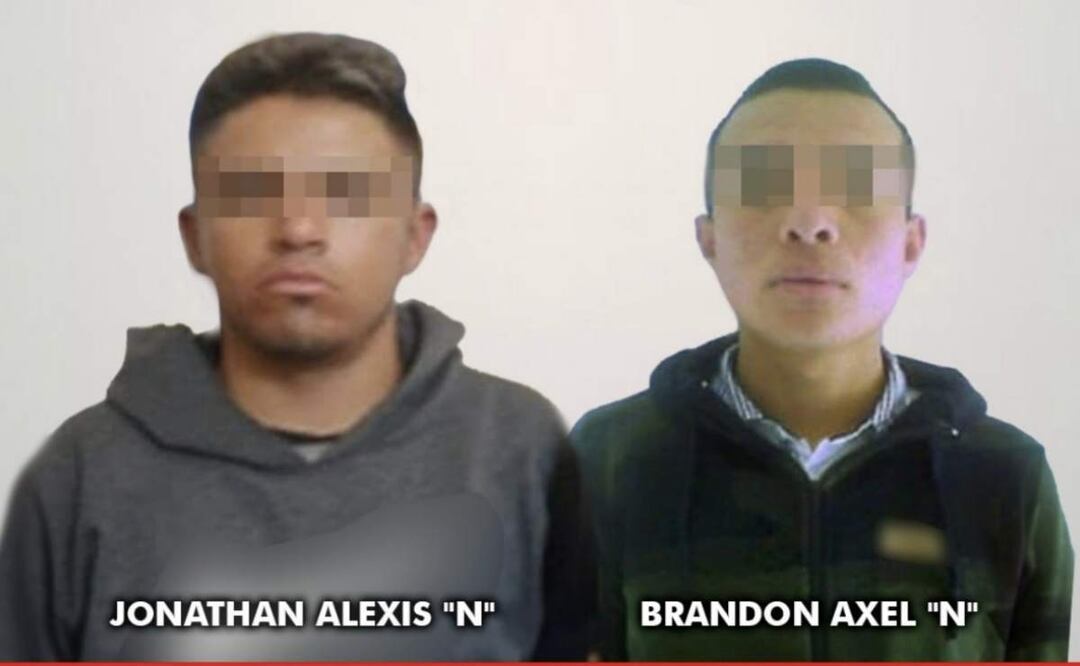 Brandon Axel “El Brandon” y Jonathan Alexis “El Tiburoncillo” fueron declarados culpables por el asesinato de 4 personas en un velorio ocurrido en 2022 en Guanajuato (15/02/2025). Foto: Especial
