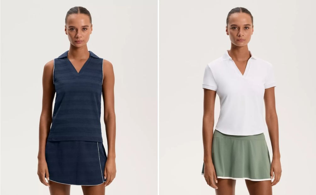 La propuesta para pádel de Oysho: comodidad, estilo y feminidad. Foto: Especial