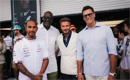 Jordan, Brady, Beckham y todas las celebridades del GP de Miami