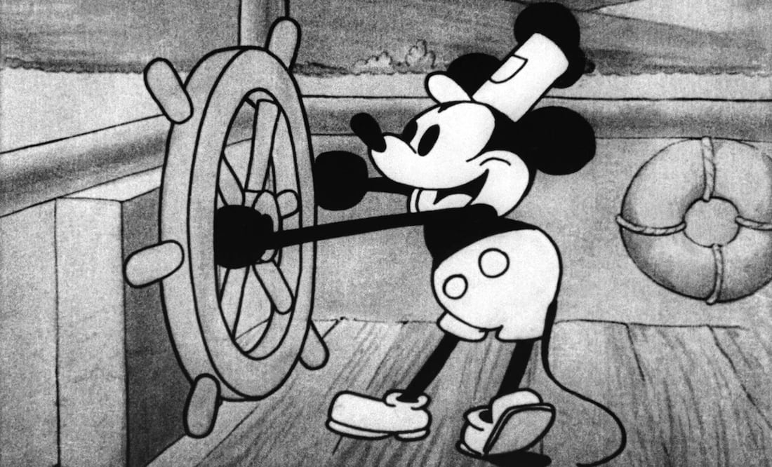 El primer Mickey Mouse animado apareció en 1928. Foto: Disney