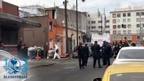 Encuentran cadáver entambado en mercado del Centro