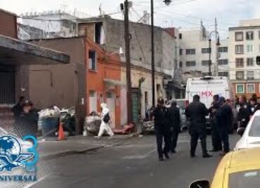 Encuentran cadáver entambado en mercado del Centro