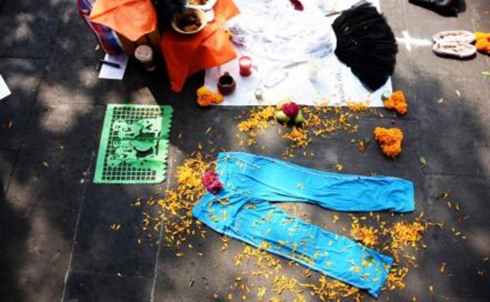 Arman altares para condenar feminicidios en Morelos