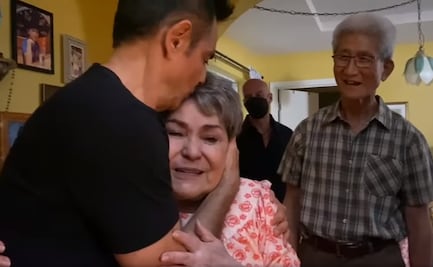 Entre lágrimas, así se despidieron Carmen Salinas y Eugenio Derbez