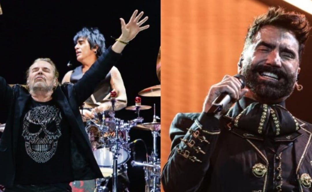 Maná y Alejandro Fernández tendrán concierto gratuito como parte del Mundial 2026. Foto: Carlos Mejía/EL UNIVERSAL Y Gabriel Pano/ EL UNIVERSAL