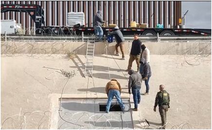 Patrulla Fronteriza comienza cierre de túnel hallado en frontera de Ciudad Juárez y El Paso, Texas; era usado para paso de migrantes