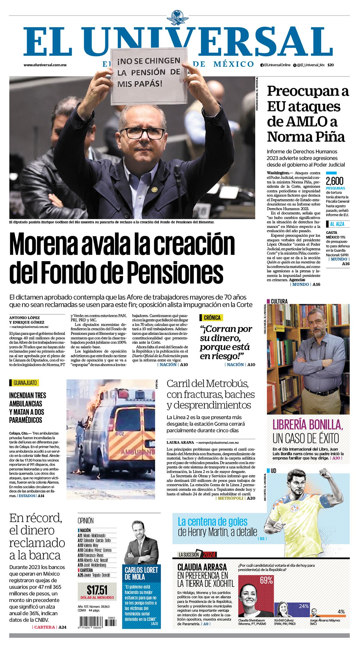 Portada impresa