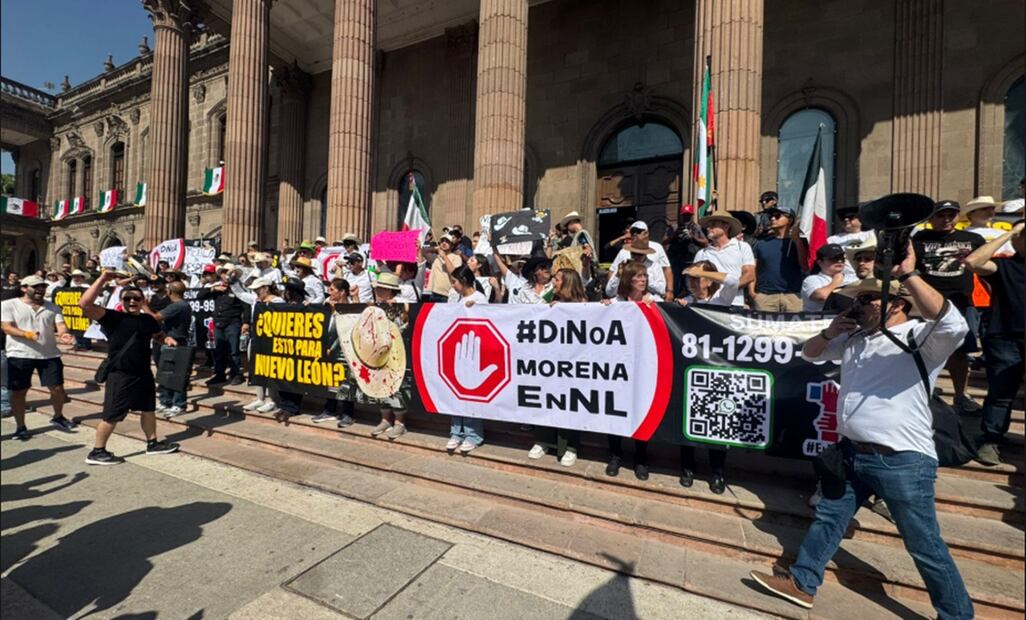 Marcha por la paz en Nuevo León. Foto: Marcela Perales/EL UNIVERSAL