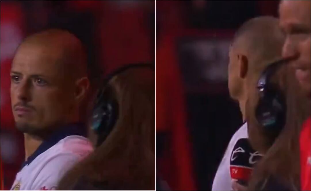 Chicharito Hernández ignora a reportera tras derrota de Chivas - FOTO: ESPECIAL