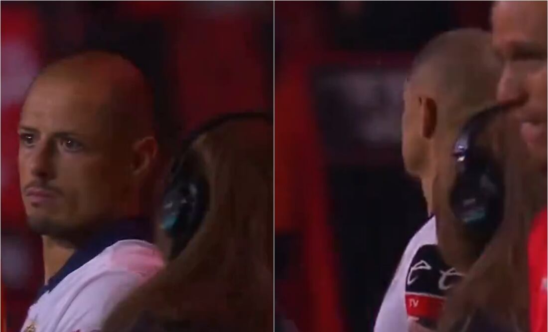Chicharito Hernández ignora a reportera tras derrota de Chivas - FOTO: ESPECIAL