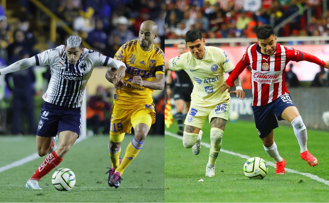 De estos clásicos saldrán los finalistas del Clausura 2023 / Foto: Especiales