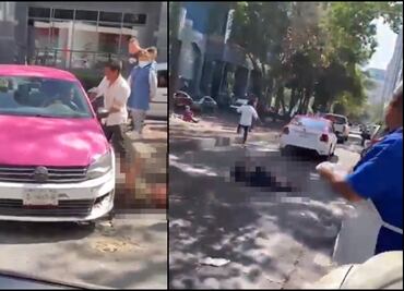 Vinculan a proceso al taxista que atropelló a un hombre en Polanco