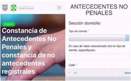 CDMX digitaliza constancia de no antecedentes penales