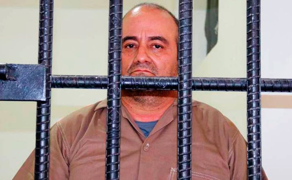 El narcotraficante y líder del Clan del Golfo, alias 'Otoniel', en prisión. Foto: Twitter @ivanduque 