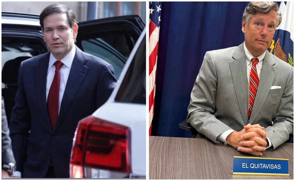 Marco Rubio y Chris Landau.