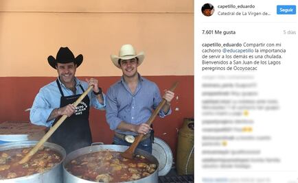 Eduardo Capetillo y la foto de su hijo "gemelo"
