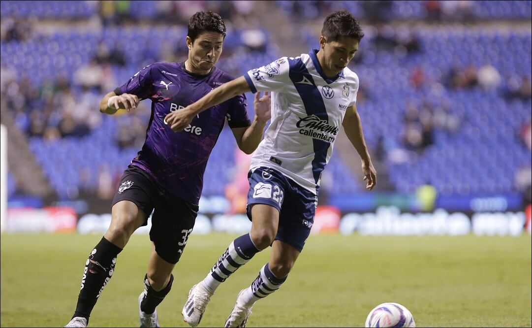Puebla empató con Rayados en el Cuautémoc - Foto: Imago7
