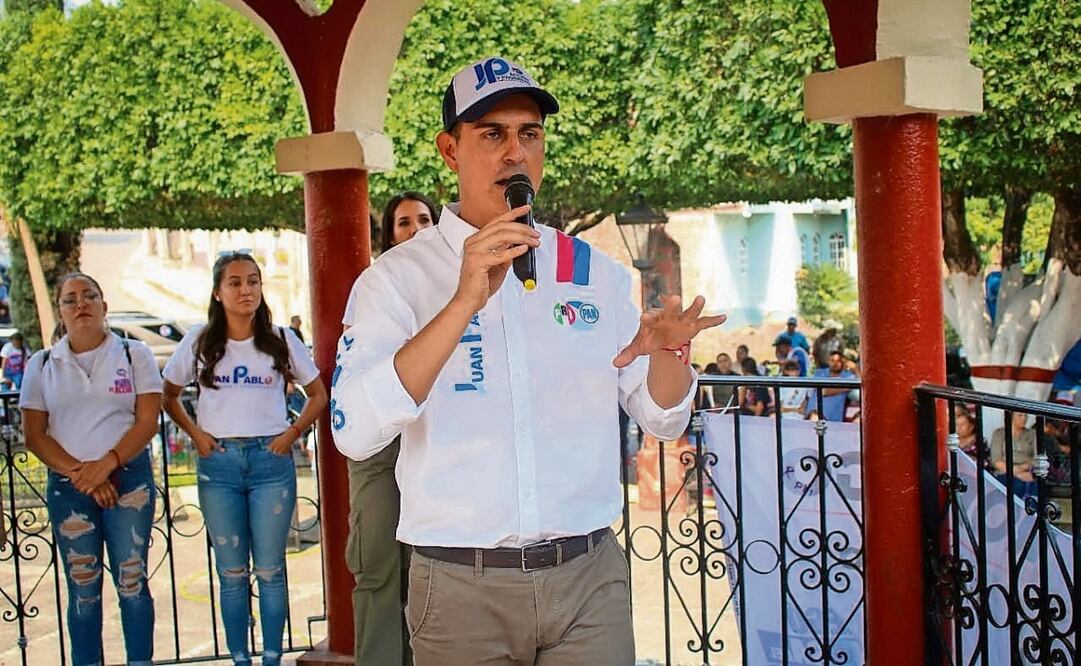 Juan Pablo Aguilar está fuera del municipio, no ha asumido su responsabilidad y se encuentra ausente de las funciones, confirmó el secretario de Gobierno del estado, Carlos Torres Piña. Foto: Especial
