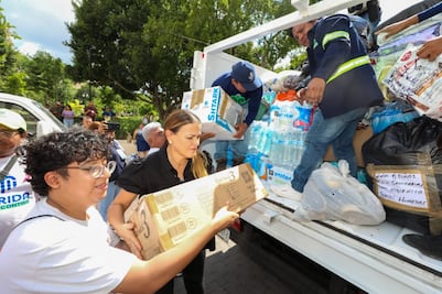 Habitantes de Mérida aportan más de 10 toneladas de ayuda para comunidades de Veracruz afectadas por lluvias