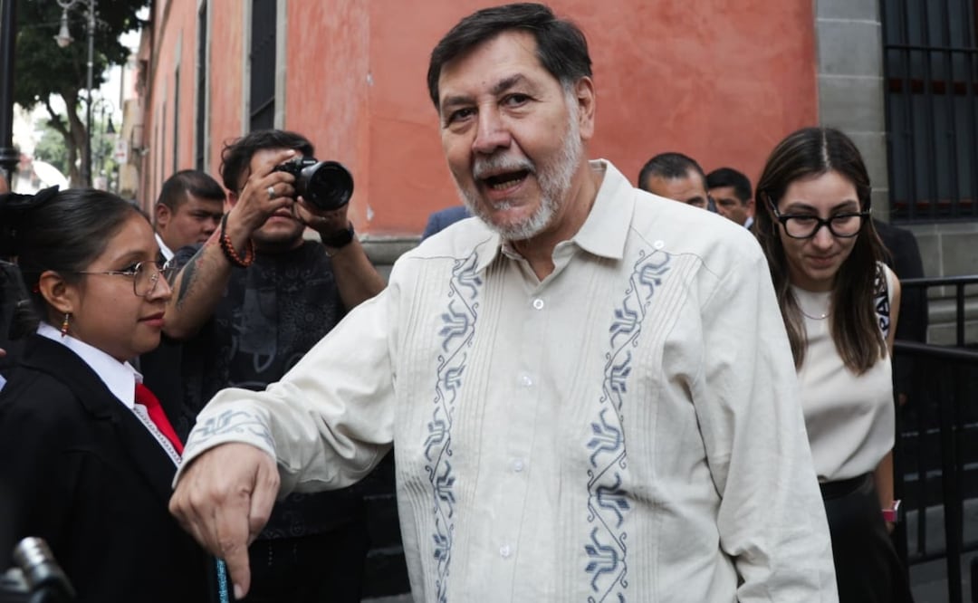 Presidente del Senado Gerardo Fernández Noroña (28/08/2025). Foto: Carlos Mejía / EL UNIVERSAL