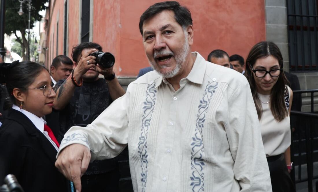 Presidente del Senado Gerardo Fernández Noroña (28/08/2025). Foto: Carlos Mejía / EL UNIVERSAL