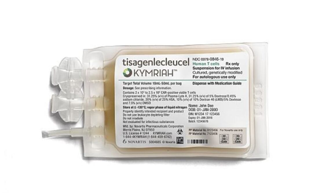 Imagen del fármaco que se utiliza para este nuevo tratamiento. (Foto: AP)