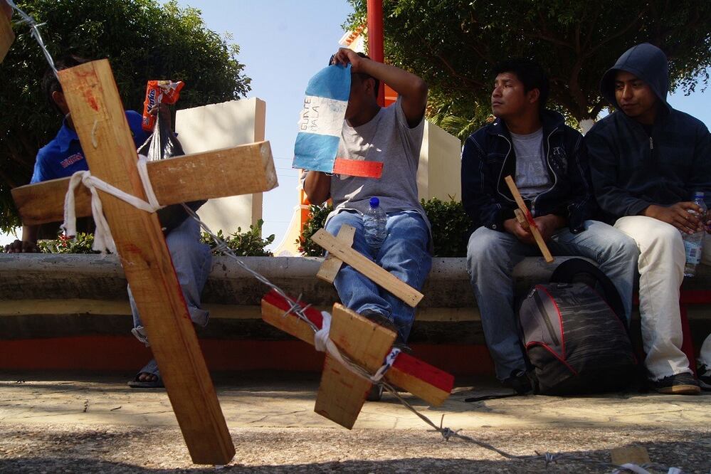 Avanza caravana migrante por el Istmo
