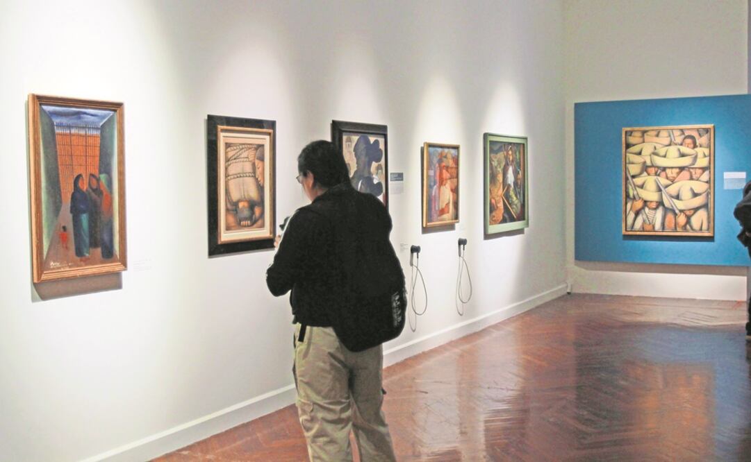 La exposición reúne pinturas, murales, fotografías, caricaturas, revistas y dibujos, y 23 películas y 40 audio. (ARCHIVO EL UNIVERSAL)