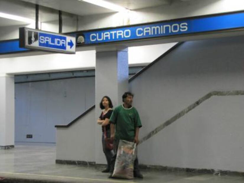 La estación que es conocida por el domo de una plaza de toros