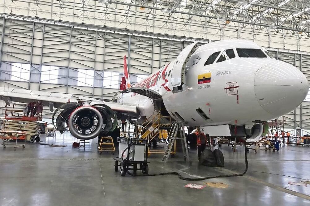 Con el centro de Avianca, Colombia se ubica como opción en mantenimiento aeronáutico global (TLÁLOC PUGA. EL UNIVERSAL)