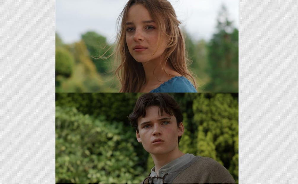 Bo Bragason como Zelda y a Benjamin Evan Ainsworth como Link.