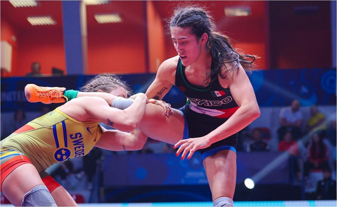 FOTO: Zeltzin Hernández gana la medalla de plata en Campeonato Mundial - @COM_Mexico