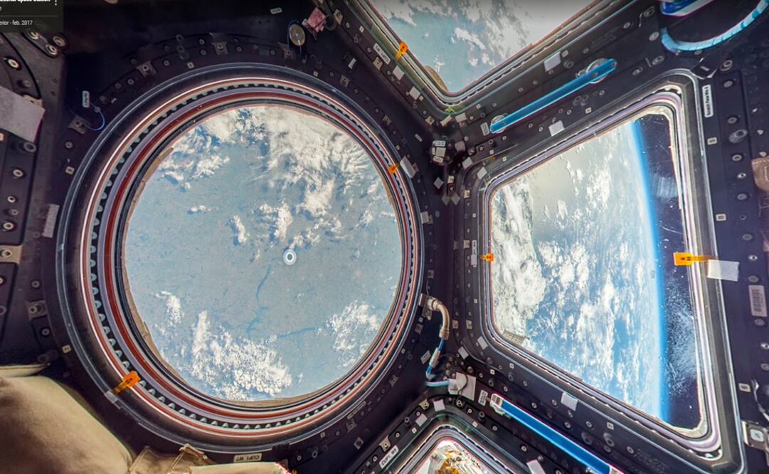 La pagina cuenta con una vista de la Agencia Espacial InternacionaL (Foto: cortesía de www.google.com/maps/space/) 