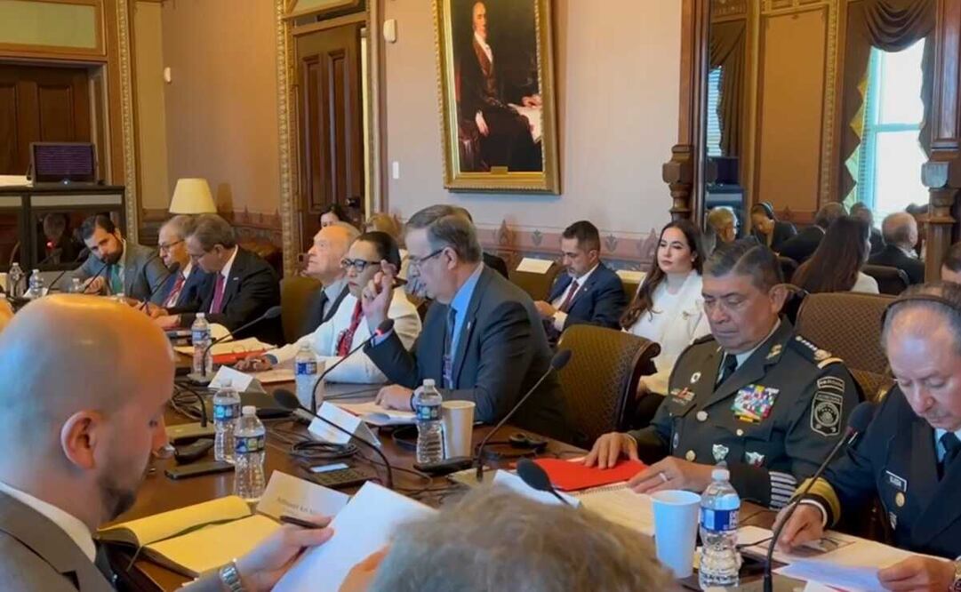 En la reunión bilateral se abordaron temas de seguridad. Foto: captura de pantalla