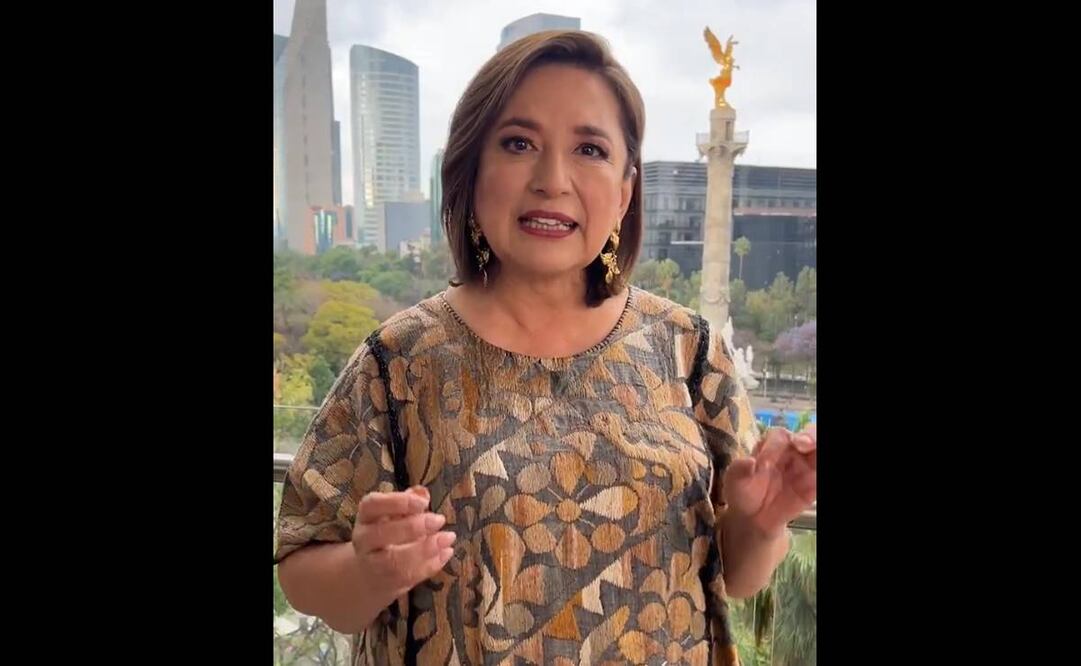 Xóchitl Gálvez, candidata virtual del PAN-PRI-PRD a la presidencia de la República. Foto: captura de pantalla