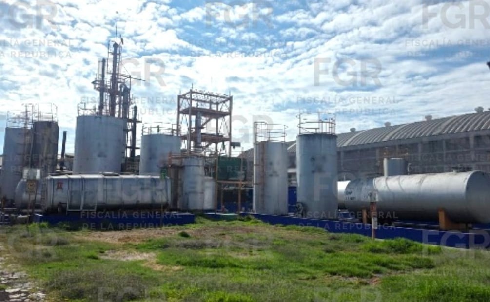 FGR desarticula cuatro centros de procesamiento ilícito de combustible en San Luis Potosí, Hidalgo y Morelos (04/07/2026). Foto: Especial