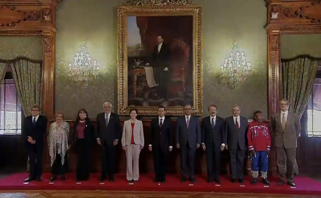 El presidente Enrique Peña Nieto hizo entrega de los Premios Nacionales de Ciencias, Artes y Literatura 2017. Foto: Captura YouTube / Gobierno de la República