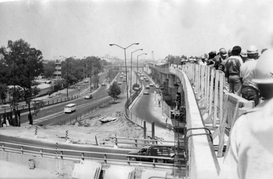 Los primeros usuarios del Metro