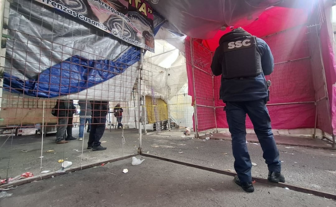 Hallan cuerpo de hombre envuelto en una cobija en el barrio de Tepito, alcaldía Cuauhtémoc (26/12/2025). Foto: Especial