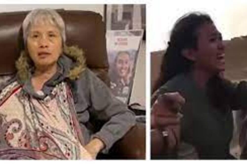 Liora Argamani tiene cáncer terminal; su hija fue secuestrada por Hamas, y no sabe si volverá a verla. FOTO: CAPTURA