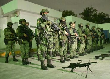 Llegan a Nuevo Laredo 100 miembros de élite del Cuerpo de Fuerzas Especiales del Ejército ante violencia