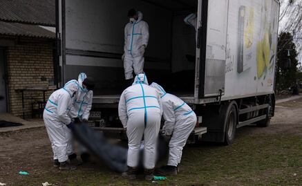 Recuperan más de mil 300 cuerpos de civiles en Kiev, abatidos en su mayoría a tiros