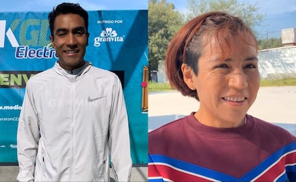 Juan Luis Barrios y Madaí Pérez, la esperanza mexicana en el 21K de Guadalajara