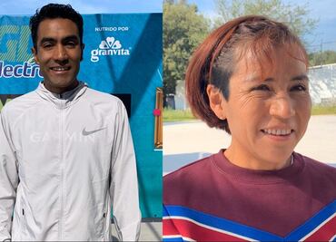 Juan Luis Barrios y Madaí Pérez, la esperanza mexicana en el 21K de Guadalajara