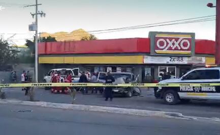 Ataque armado deja 2 personas muertas, 4 lesionadas y 4 vehículos destrozados en Guaymas, Sonora