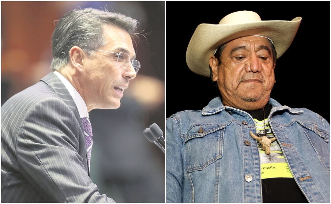 Sergio Mayer y Félix Salgado Macedonio son compañeros de Morena. Foto: Archivo / Germán Espinosa 