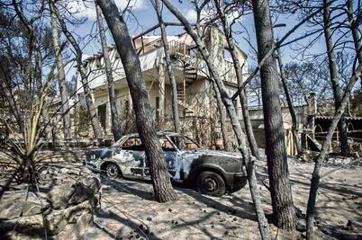 Grecia evalúa tamaño de la devastación