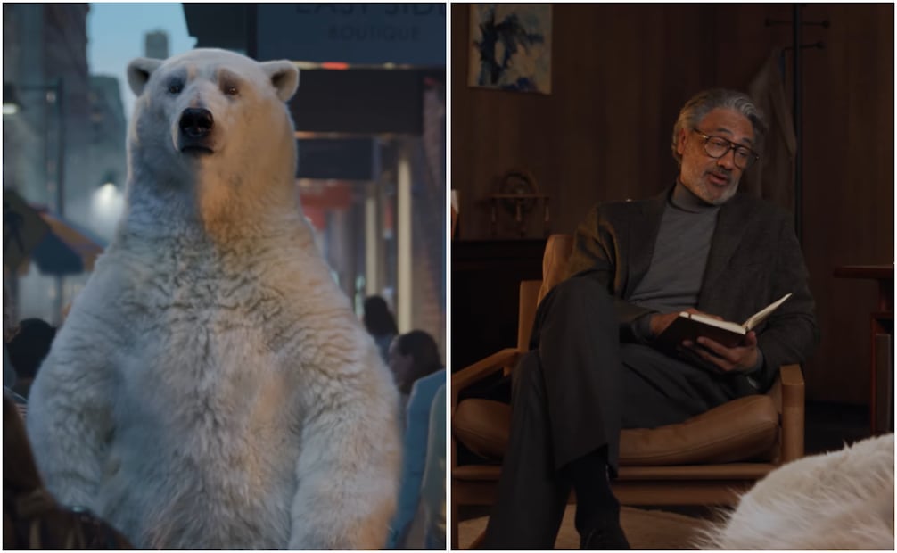 El director y actor neozelandés Taika Waititi, reconocido por dirigir "Thor: Ragnarok" hizo una aparición espacial en el comercial, el cual también estuvo a cargo de él. Foto: Captura de pantalla YouTube